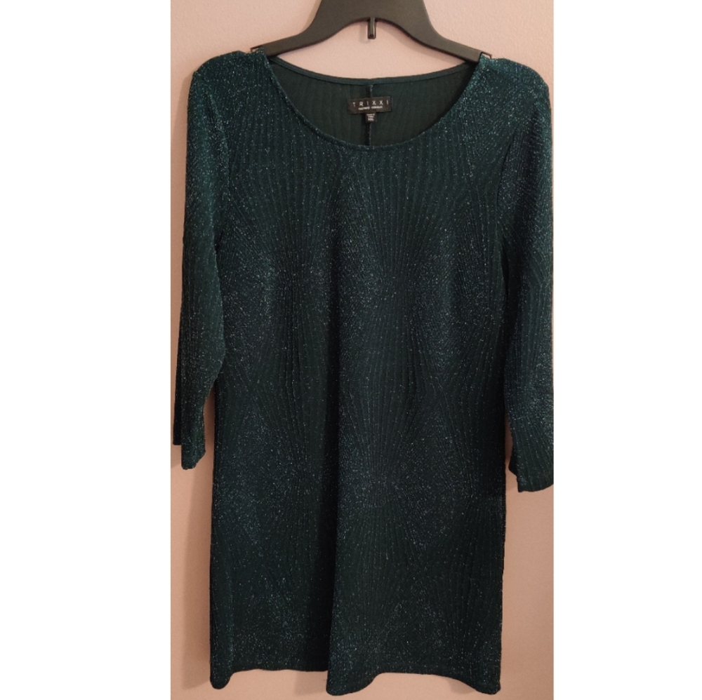 Forest Green Juniors Dress